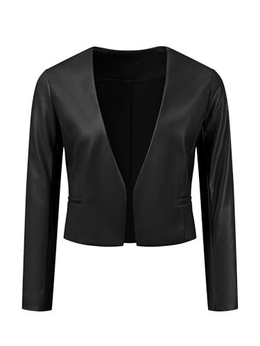 Open Edit Leather Jacket